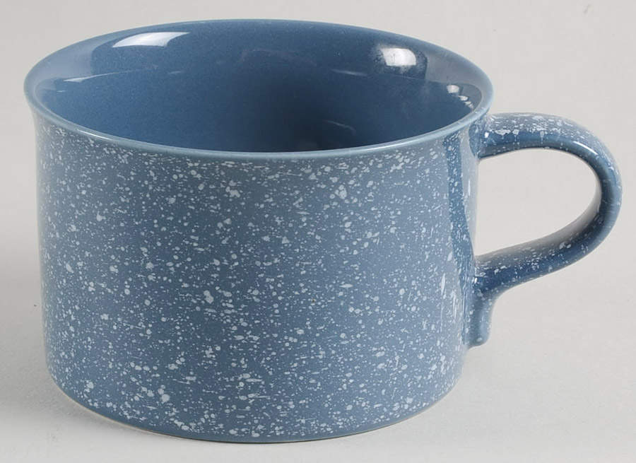 Ultrastone Country Blue Flat Cup by Mikasa-1