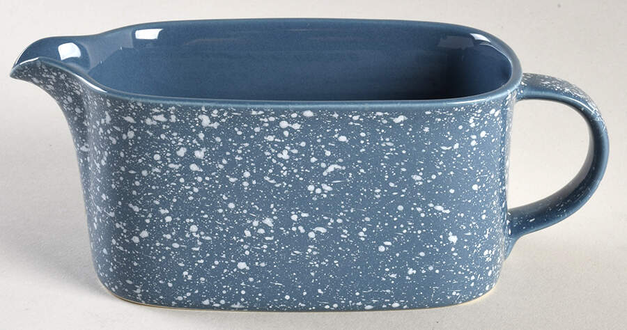 Ultrastone Country Blue Gravy Boat by Mikasa-1
