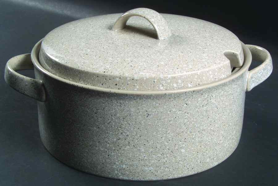 Ultrastone Beige Tureen &  Lid by Mikasa-1