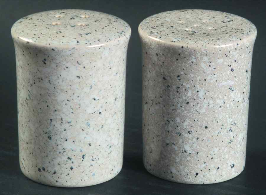 Ultrastone Beige Salt & Pepper Set by Mikasa-1