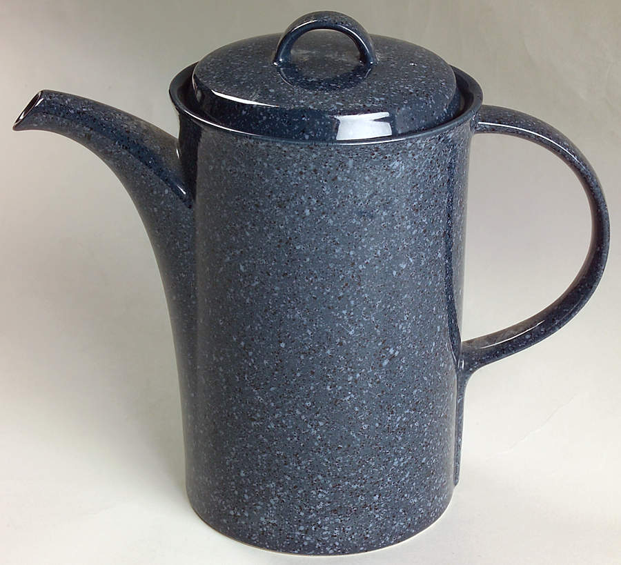 Ultrastone Blue Granite Coffee Pot & Lid by Mikasa-1