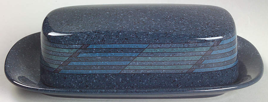 Ultrastone Blue Granite 1/4 Lb Covered Butter by Mikasa-1