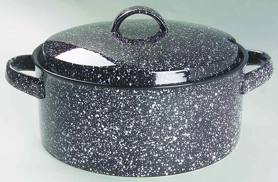 Ultrastone Black White Tureen &  Lid by Mikasa-1