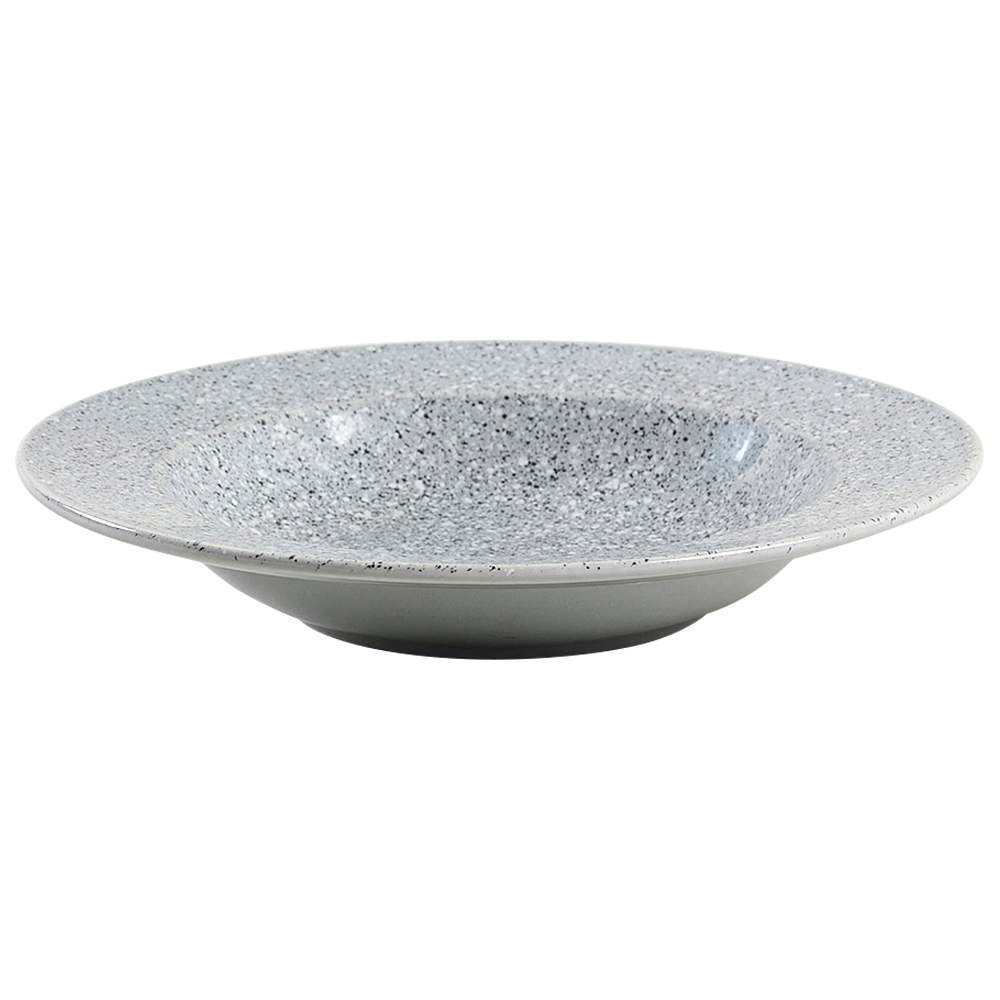 Ultrastone Grey Large Rim Soup Bowl by Mikasa-1
