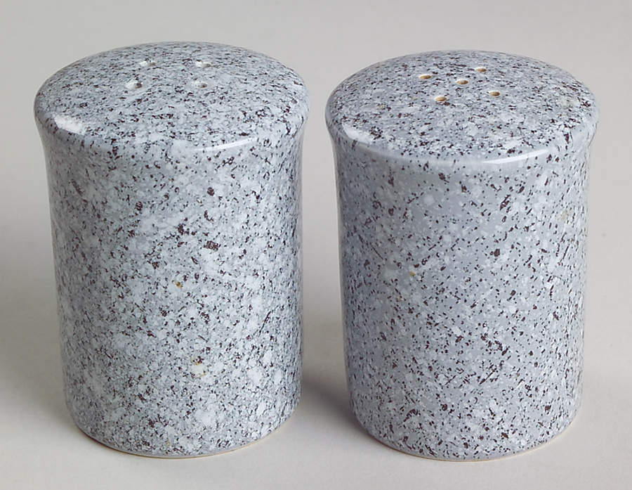Ultrastone Grey Salt & Pepper Set by Mikasa-1