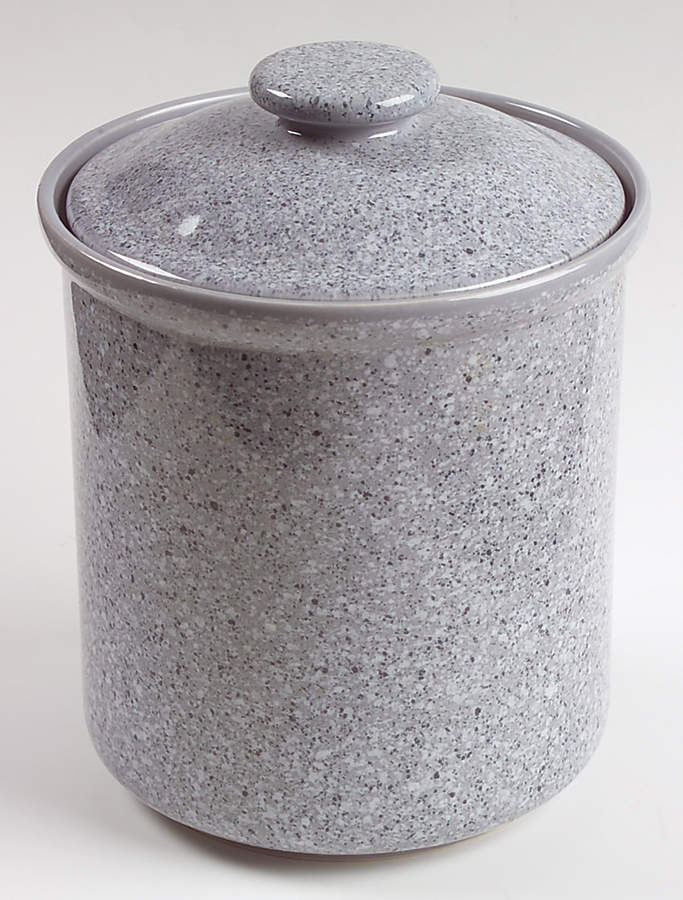 Ultrastone Grey Medium Canister & Lid by Mikasa-1