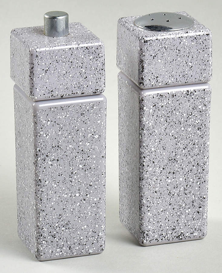 Ultrastone Grey Salt Mill & Pepper Mill Set by Mikasa-1