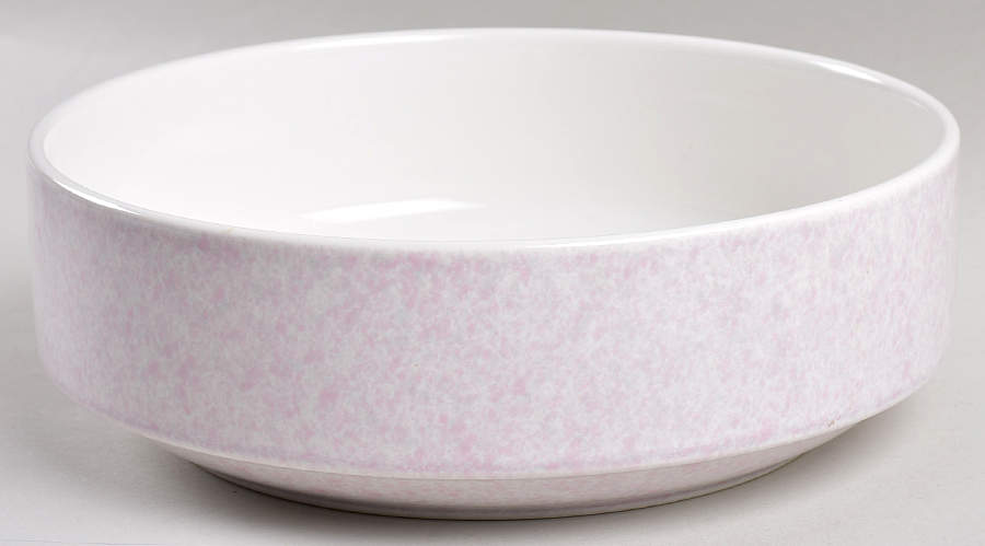 Ultrastone Pink 8" Round Vegetable Bowl by Mikasa-1
