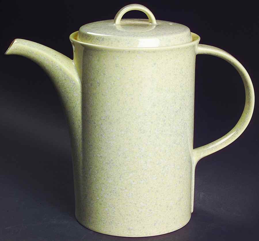 Ultrastone Yellow Coffee Pot & Lid by Mikasa-1
