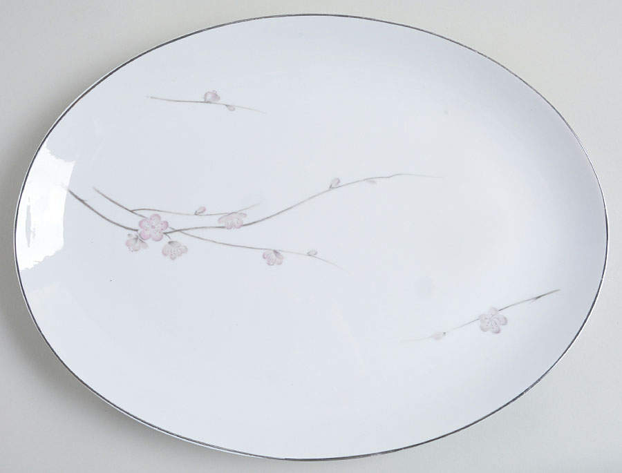 Ume 16" Oval Serving Platter by Mikasa-1