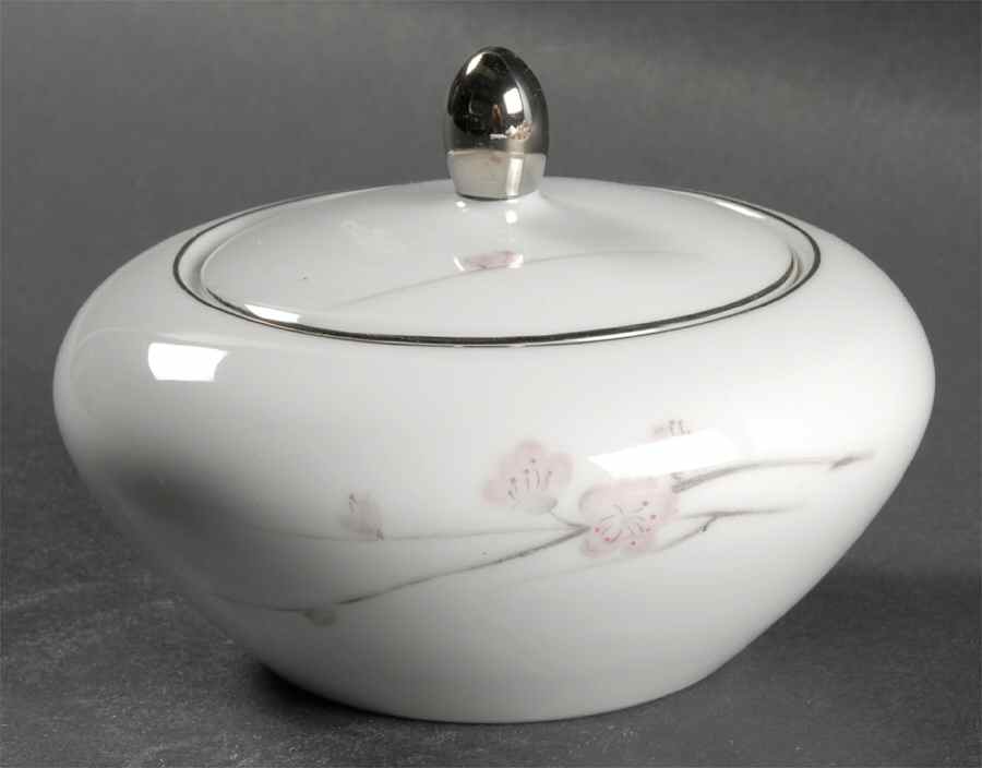 Ume Sugar Bowl & Lid by Mikasa-1