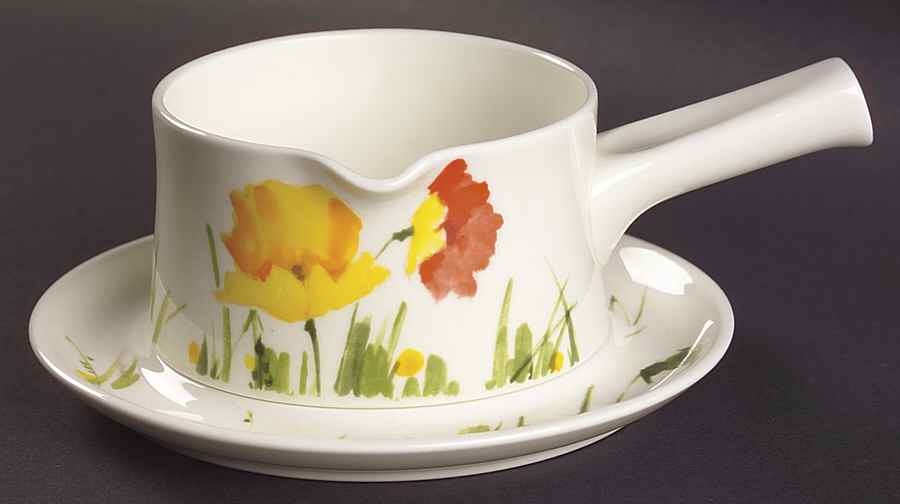 Uptown Gravy Boat & Underplate by Mikasa-1