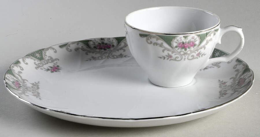 Valentine Snack Plate & Cup Set by Mikasa-1