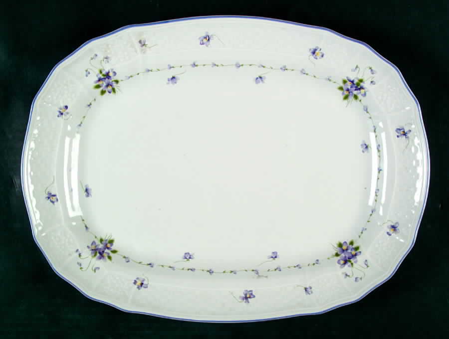 Valerie 15" Oval Serving Platter by Mikasa-1
