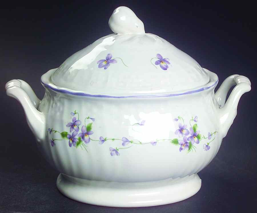 Valerie Sugar Bowl & Lid by Mikasa-1