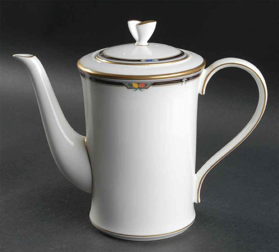 Valencia Coffee Pot & Lid by Mikasa-1