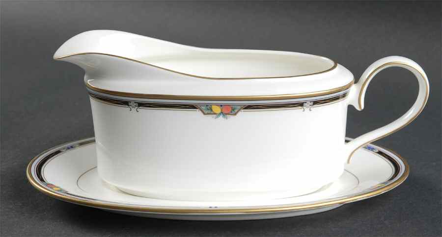 Valencia Gravy Boat & Underplate by Mikasa-1