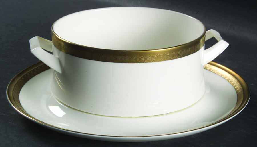 Vanderbilt Gravy Boat & Underplate by Mikasa-1