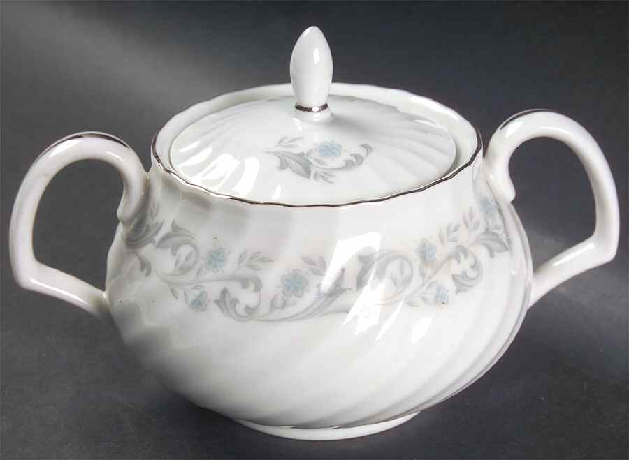 Vanessa Sugar Bowl & Lid by Mikasa-1