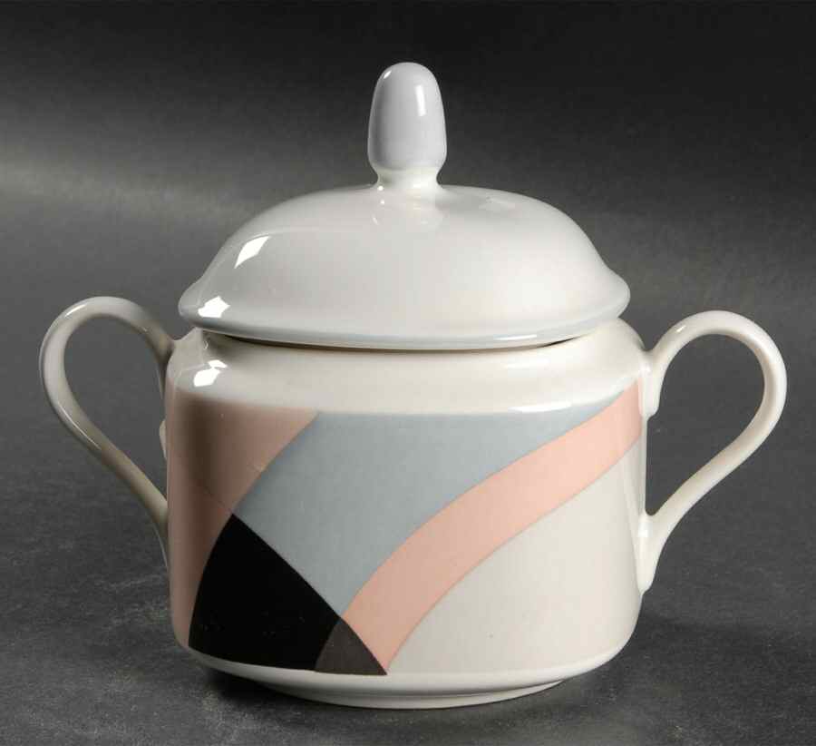 Variations Sugar Bowl & Lid by Mikasa-1