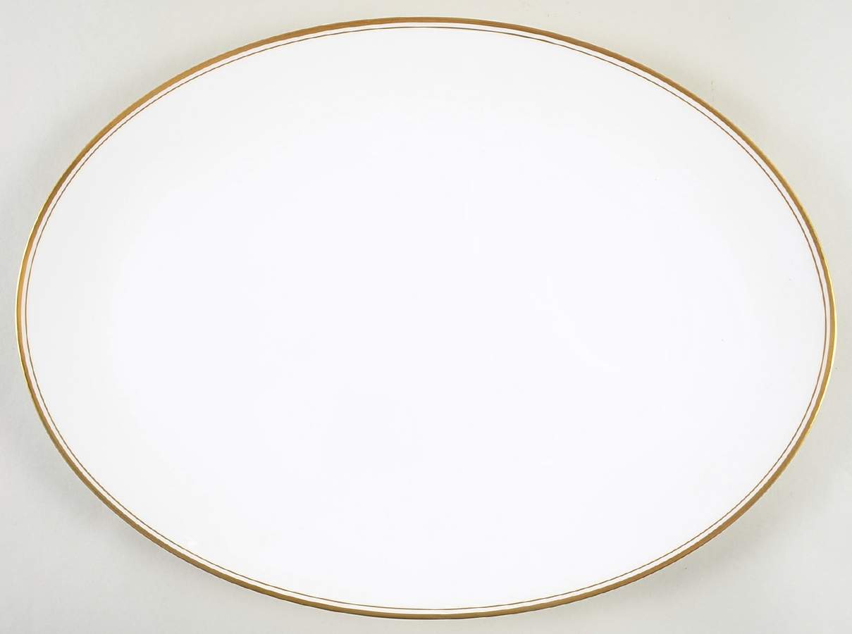 Vassar 15" Oval Serving Platter by Mikasa-1