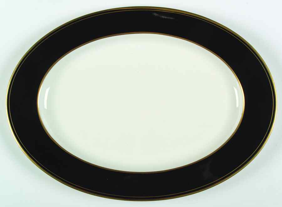 Velvet 17" Oval Serving Platter by Mikasa-1