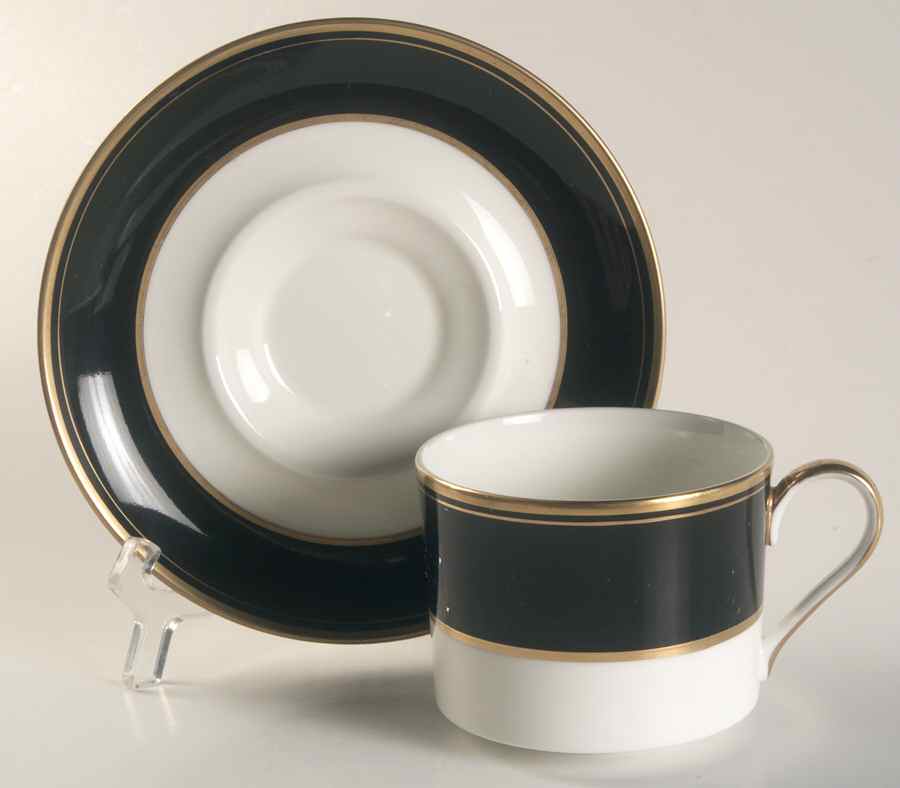 Velvet Flat Cup & Saucer Set by Mikasa-1