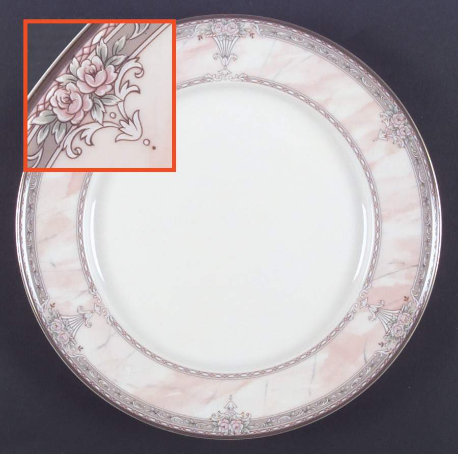 Venetian Marble Dinner Plate by Mikasa-1