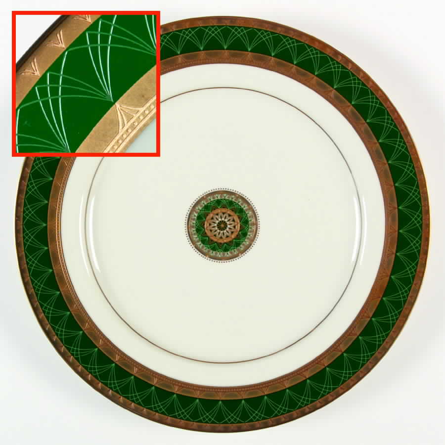 Ventana Emerald Dinner Plate by Mikasa-1
