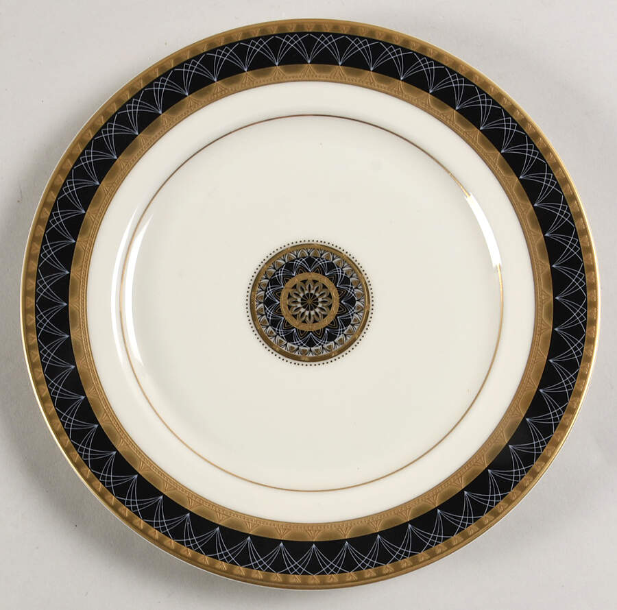 Ventana Onyx Salad Plate by Mikasa-1
