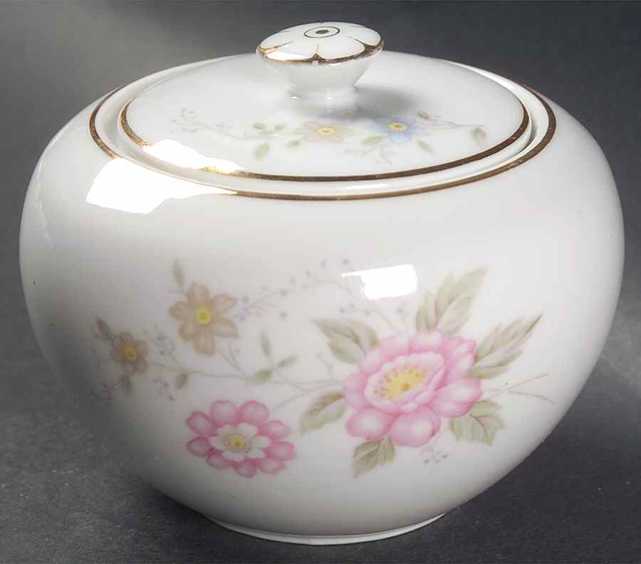 Verna Sugar Bowl & Lid by Mikasa-1