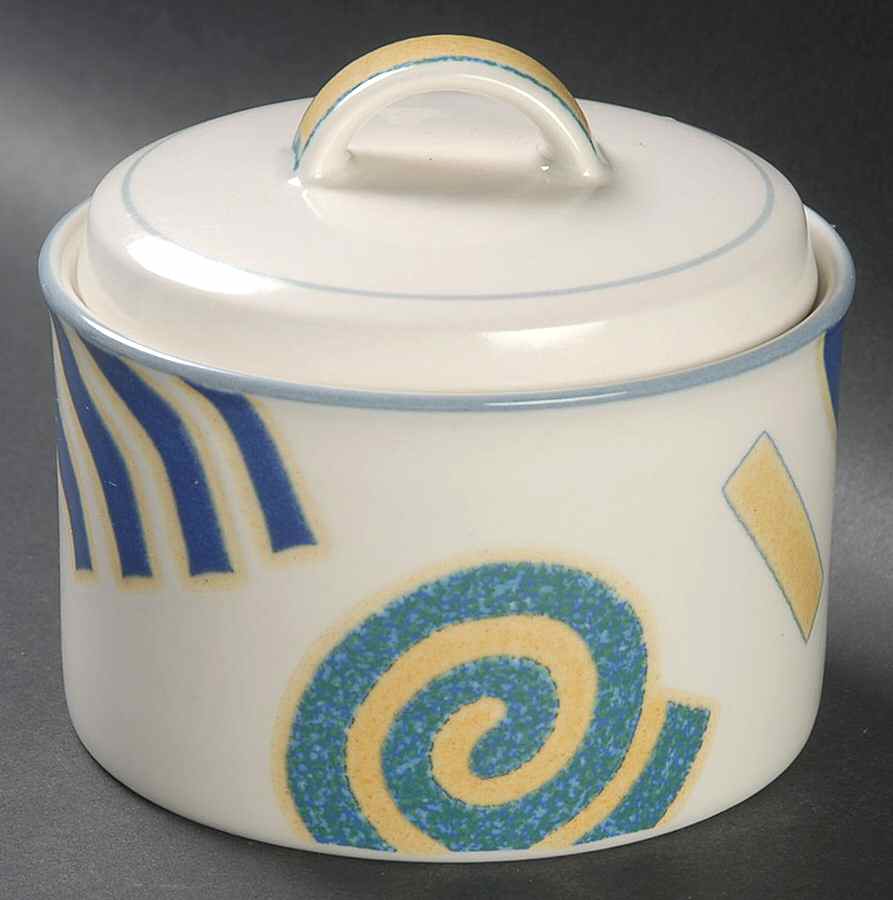 Verve Sugar Bowl & Lid by Mikasa-1