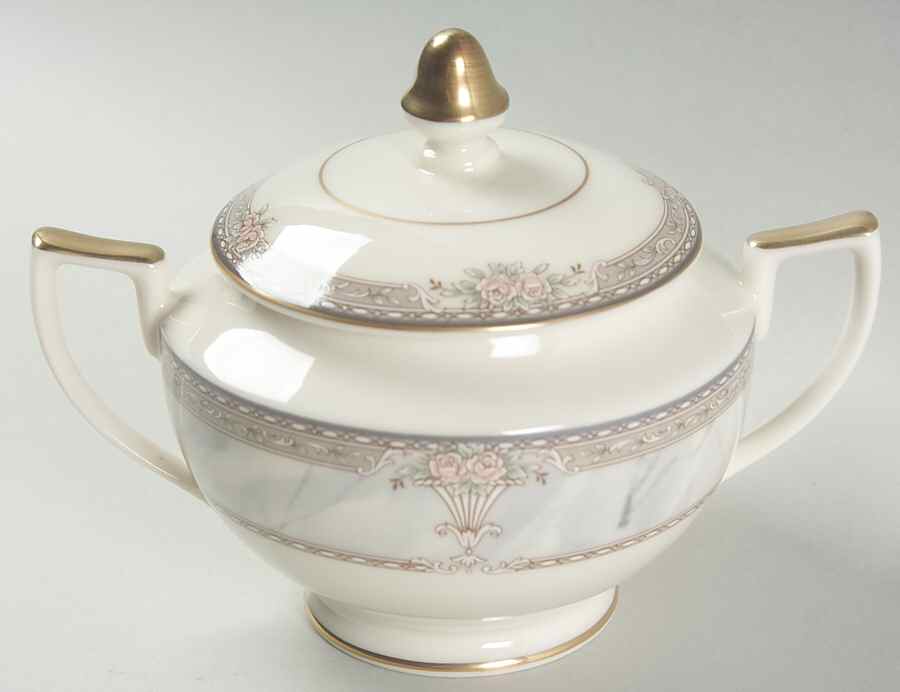 Venetian Sky Sugar Bowl & Lid by Mikasa-1