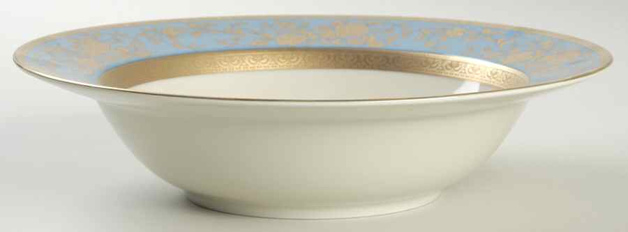 Victorian Blue 10" Round Vegetable Bowl by Mikasa-1