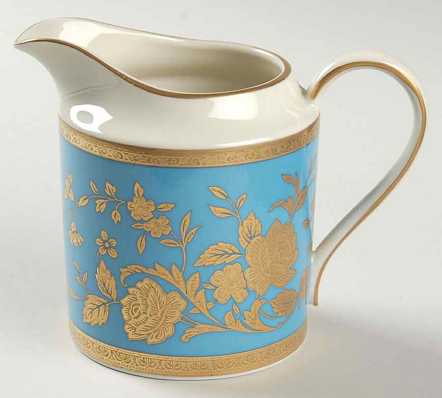 Victorian Blue Creamer by Mikasa-1