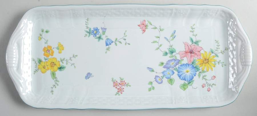 Victoria Large Sandwich Tray by Mikasa-1