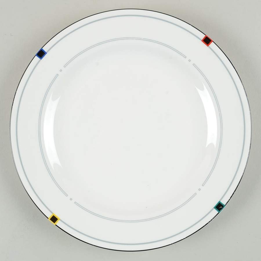 Vintage Circle Salad Plate by Mikasa-1