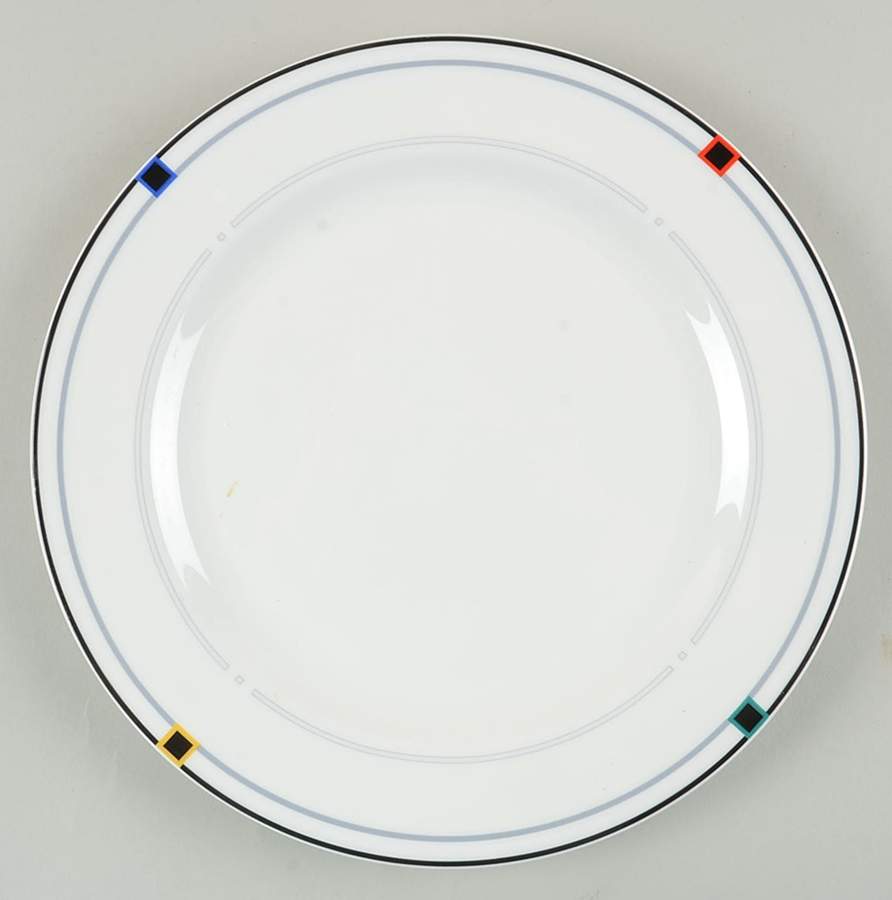 Vintage Circle Luncheon Plate by Mikasa-1