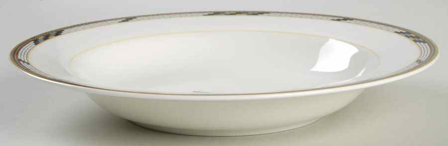 Villa Cora Rim Soup Bowl by Mikasa-1