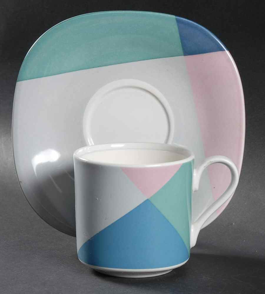Video Flat Cup & Saucer Set by Mikasa-1