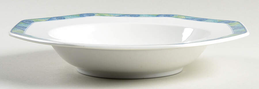 Villagio Large Rim Soup Bowl by Mikasa-1