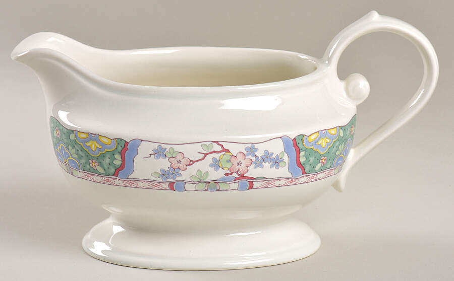Villa Medici Gravy Boat by Mikasa-1
