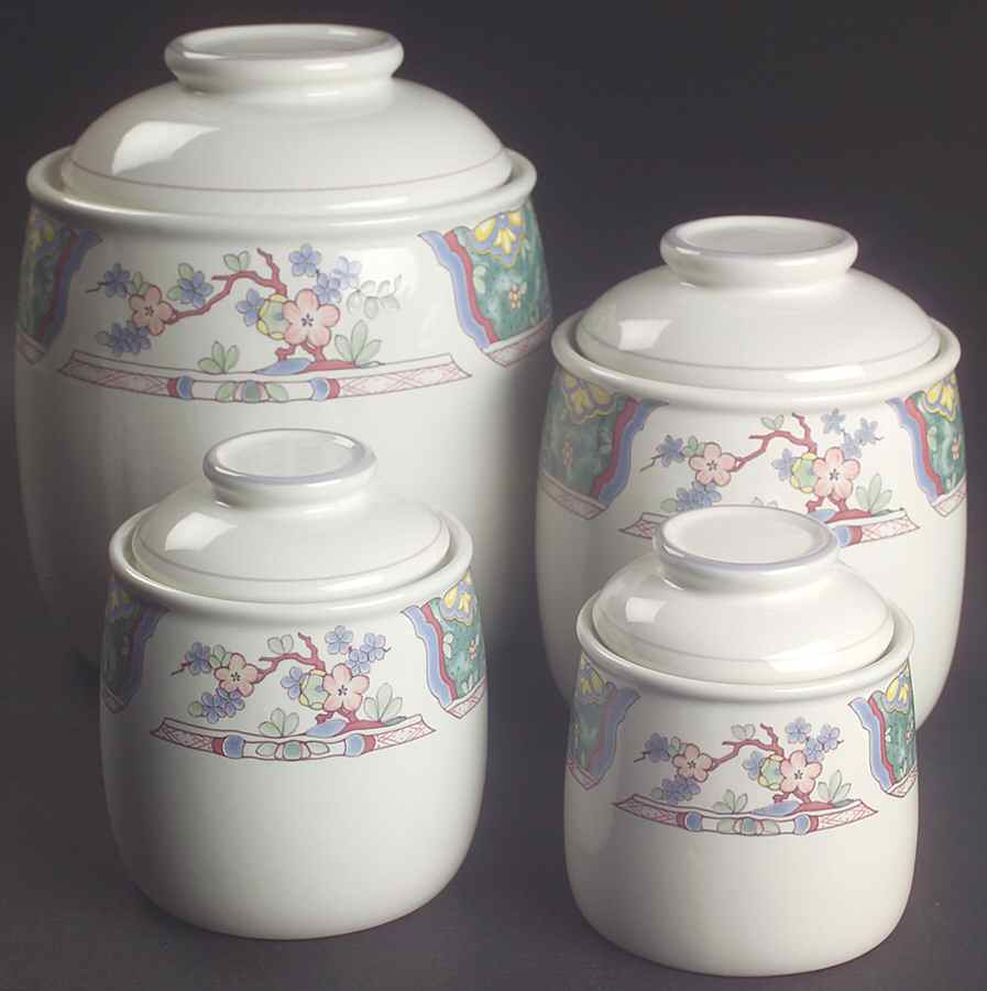 Villa Medici (4 Piece) Canister Set (Box Set) by Mikasa-1