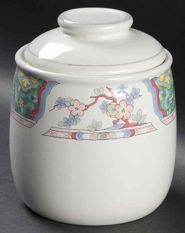 Villa Medici Medium Canister & Lid by Mikasa-1