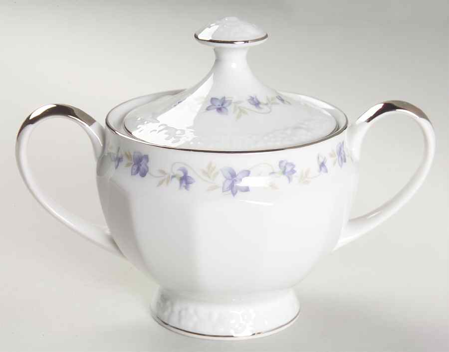 Violet Sugar Bowl & Lid by Mikasa-1