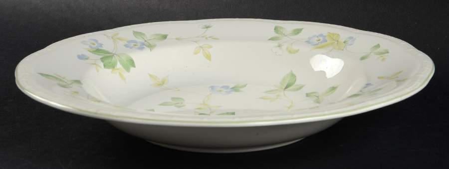 Violetta Rim Soup Bowl by Mikasa-1