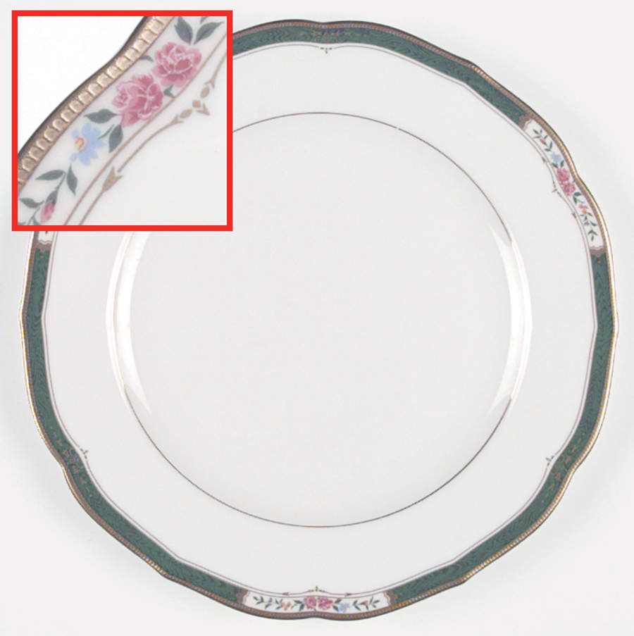 Victorian Rose Salad Plate by Mikasa-1