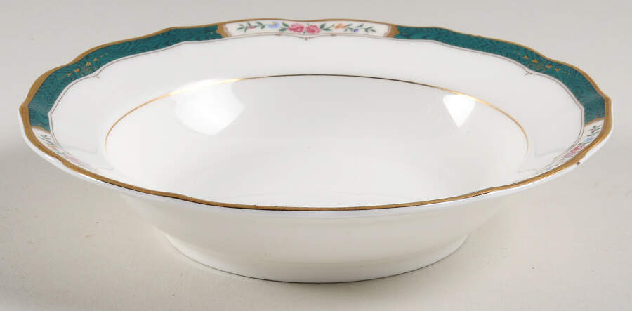 Victorian Rose Rim Fruit/Dessert (Sauce) Bowl by Mikasa-1