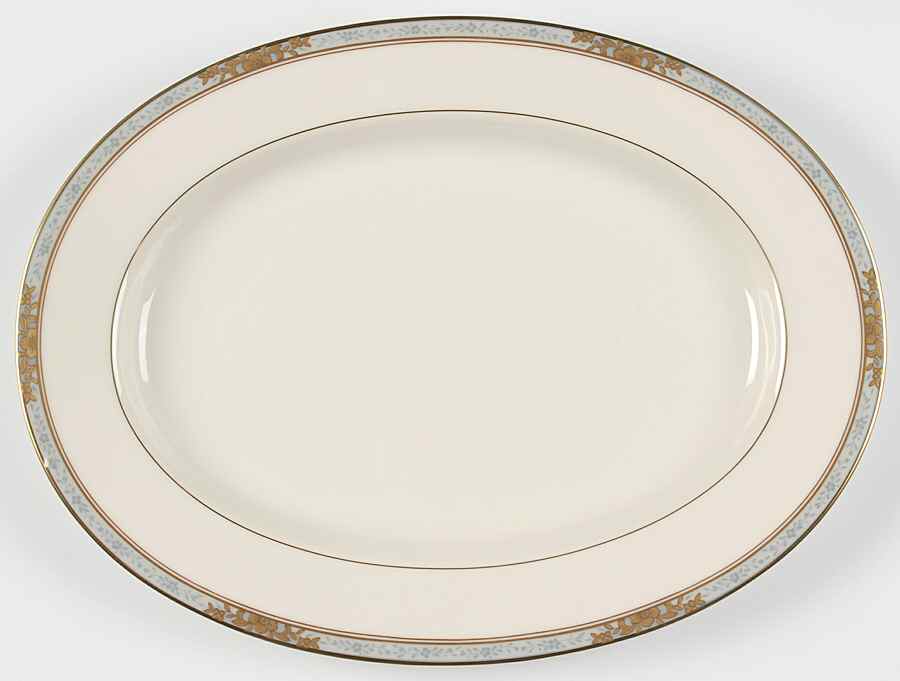 Virtuoso 14" Oval Serving Platter by Mikasa-1