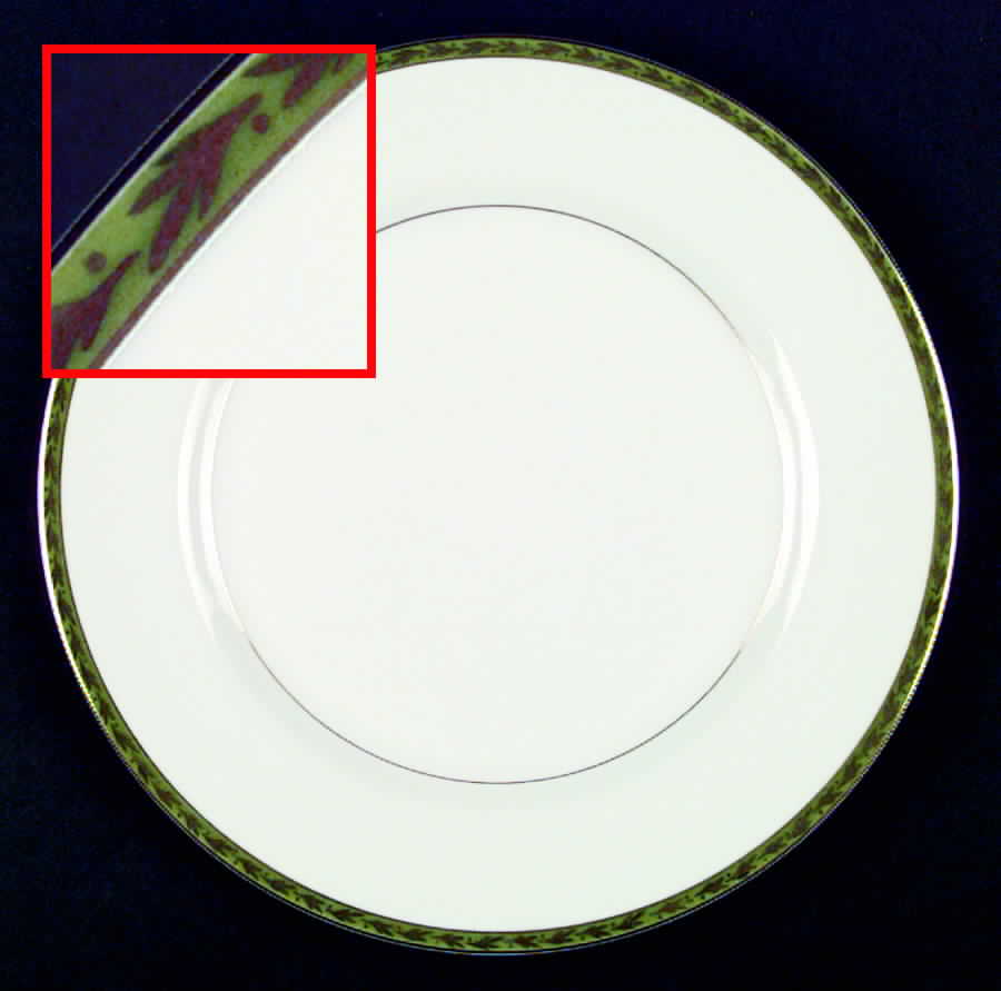 Viscount Dinner Plate by Mikasa-1